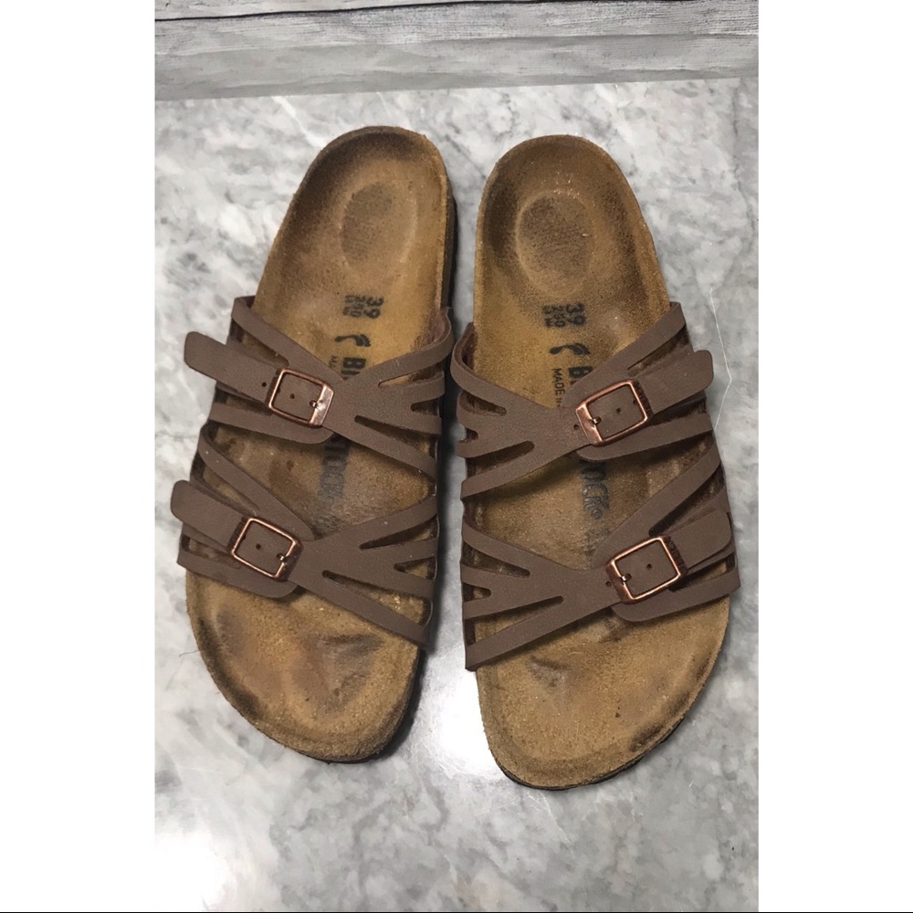 Birkenstock Granada Sandals Brown EU 39 US 8 8.5